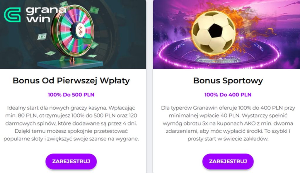 granawin casino bonus