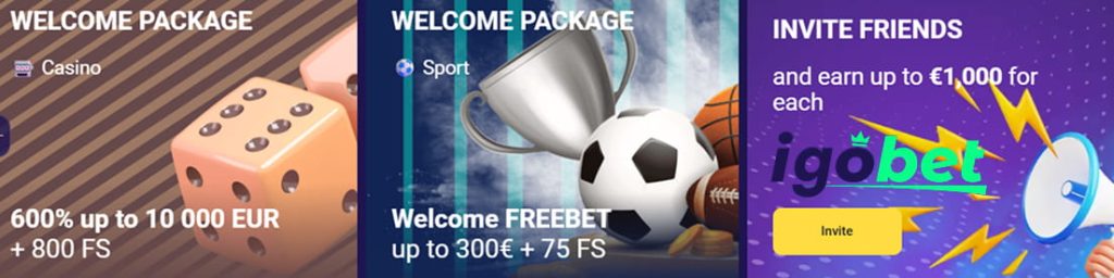 igo bet bonus